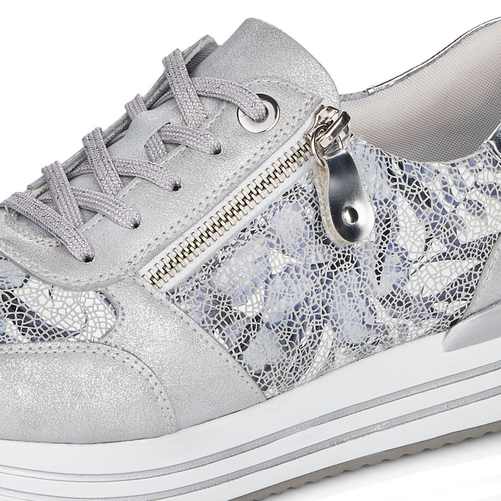 detail Dámské tenisky REMONTE RIE-10100603-S1 stříbrná