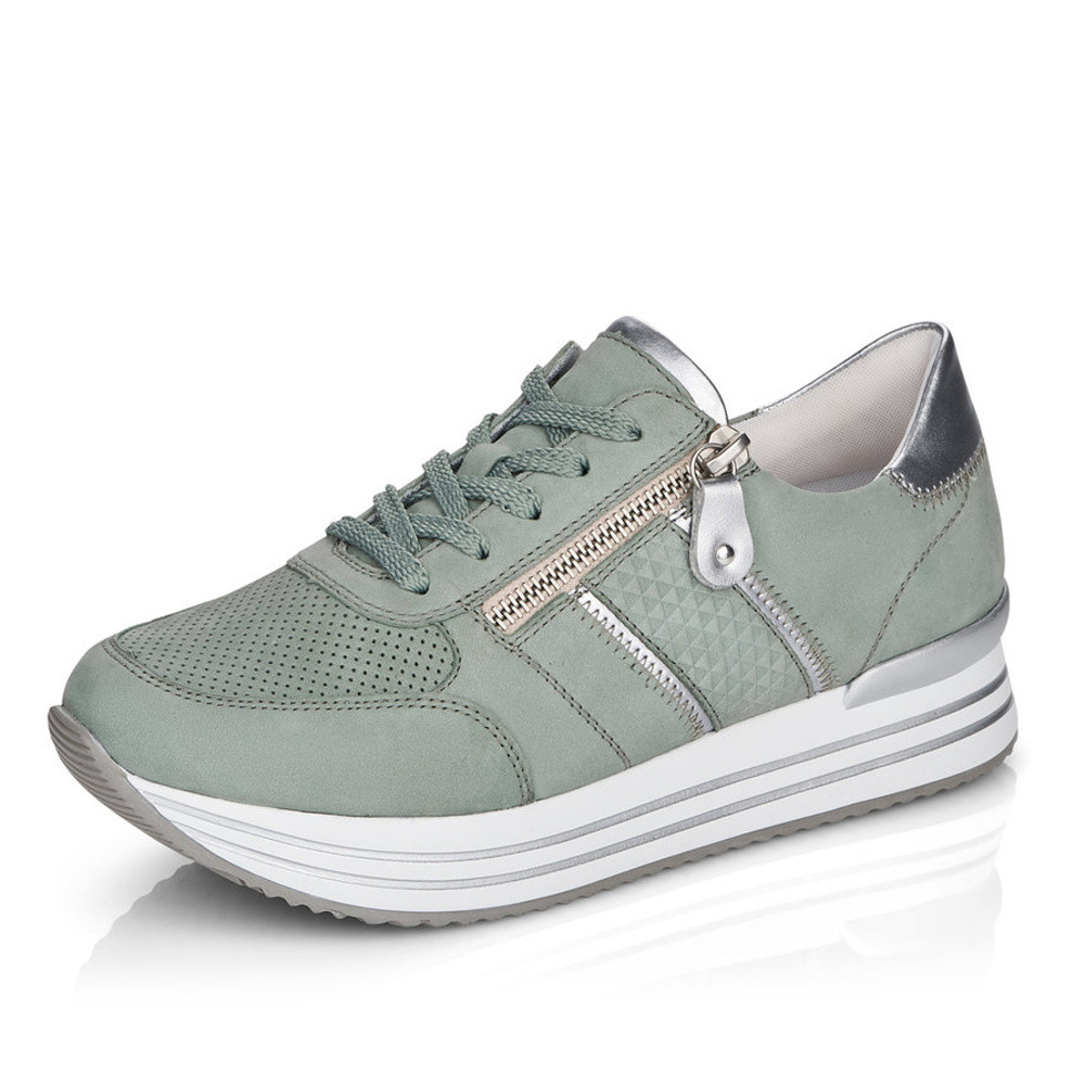 detail Dámske tenisky REMONTE D1310-52 zelená S3