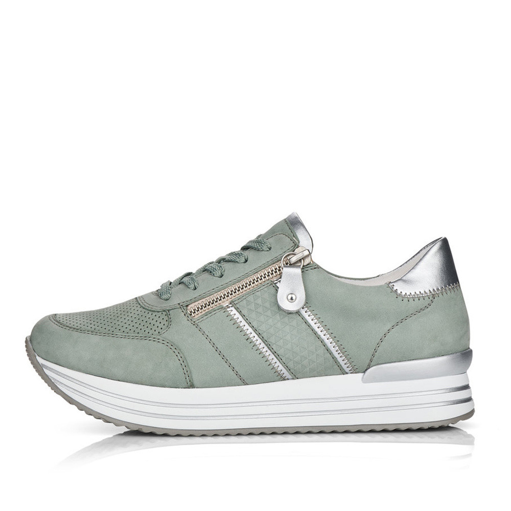 detail Dámske tenisky REMONTE D1310-52 zelená S3