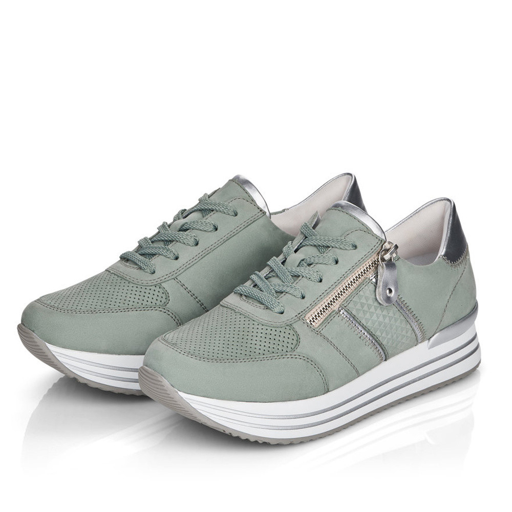 detail Dámske tenisky REMONTE D1310-52 zelená S3