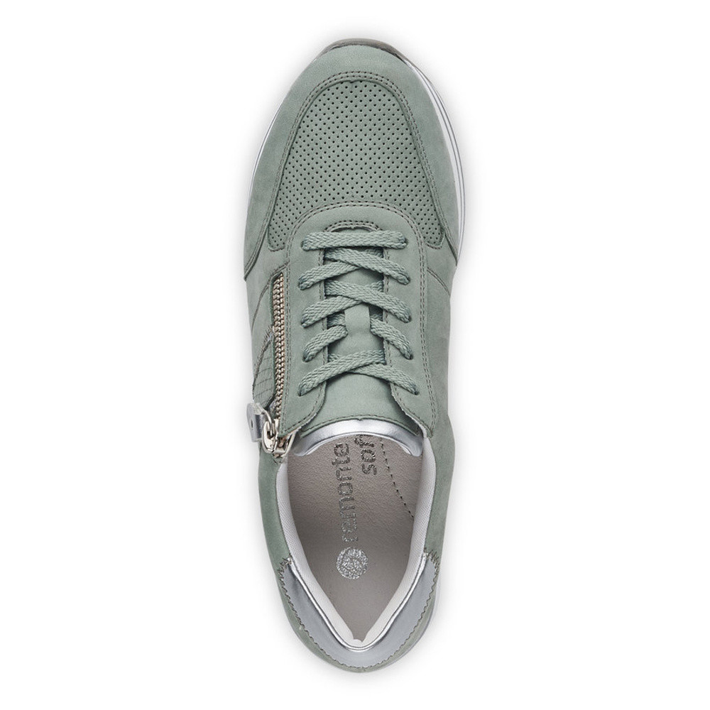 detail Dámske tenisky REMONTE D1310-52 zelená S3