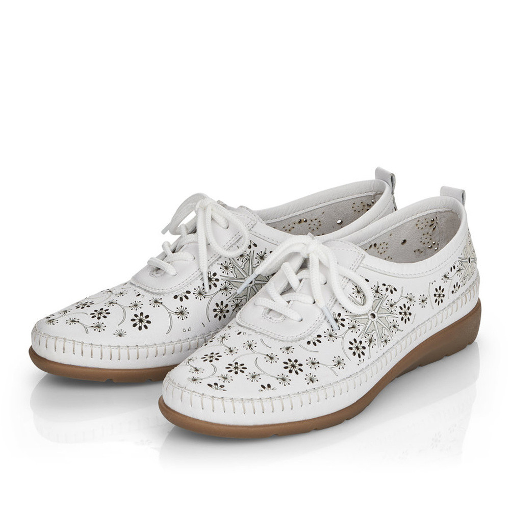 detail Dámské polobotky REMONTE RIE-10100621-S1 bílá