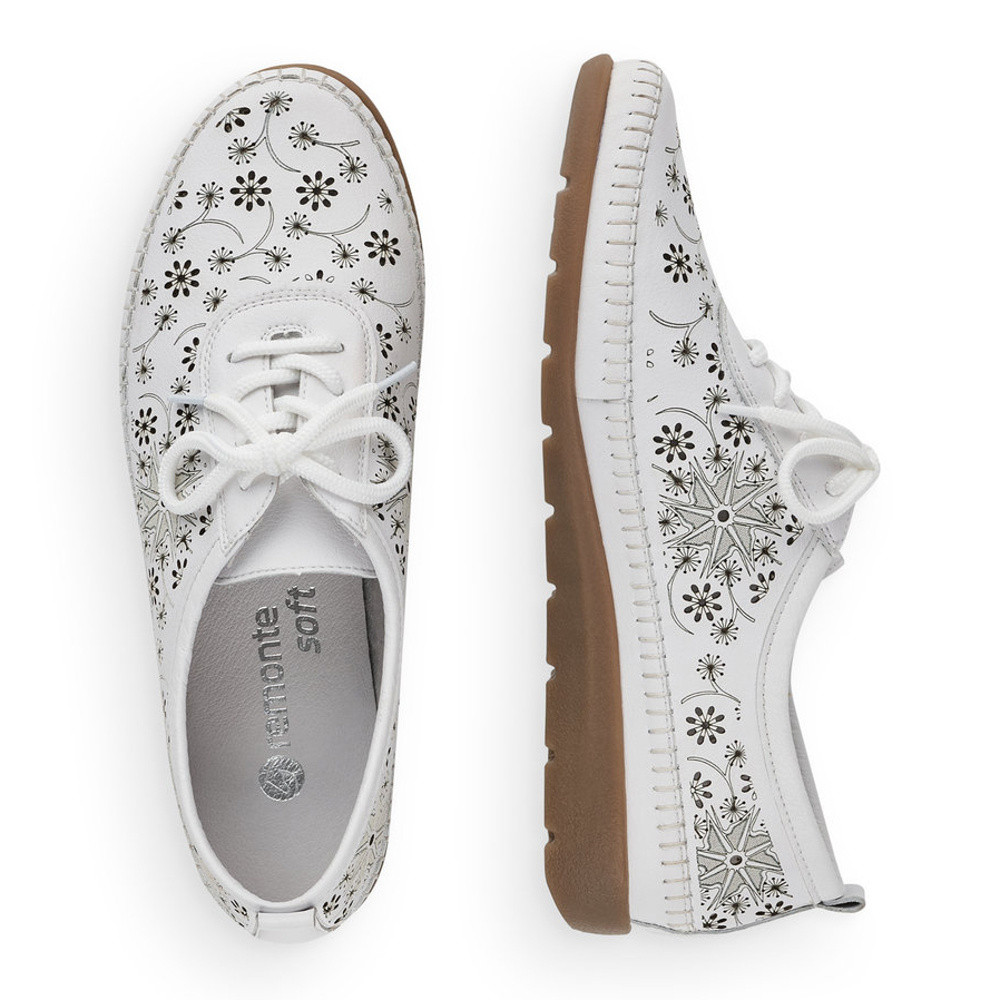 detail Dámské polobotky REMONTE RIE-10100621-S1 bílá