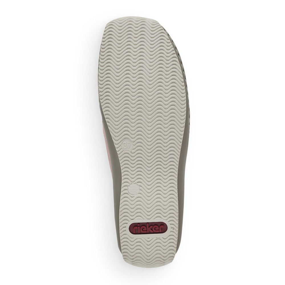 detail Dámské mokasíny RIEKER RIE-10100647-S2 růžová