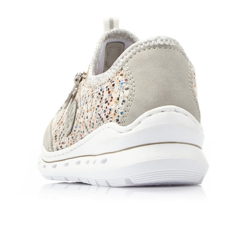 detail Dámské polobotky RIEKER RIE-10100654-S3 šedá