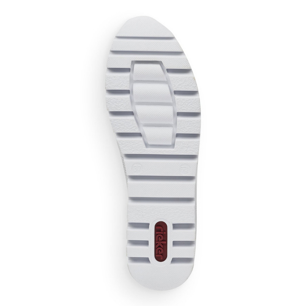 detail Dámské polobotky RIEKER RIE-10100658-S1 bílá