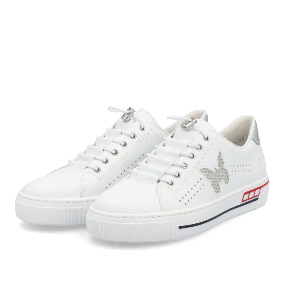 detail Dámské tenisky RIEKER L8857-80 bílá S5