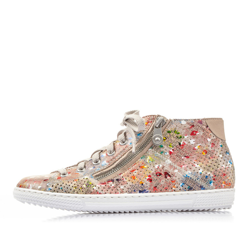 detail Dámská kotníková obuv RIEKER L9427-90 multicolor S1