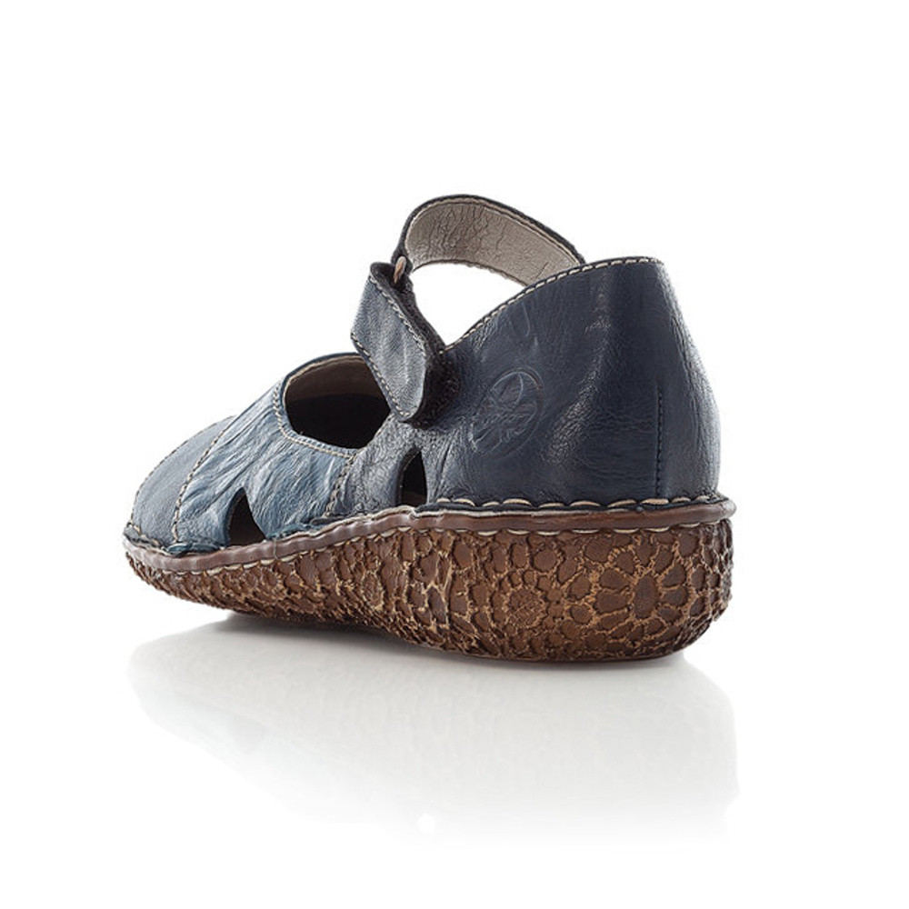 detail Dámské polobotky RIEKER RIE-10100690-S1 modrá