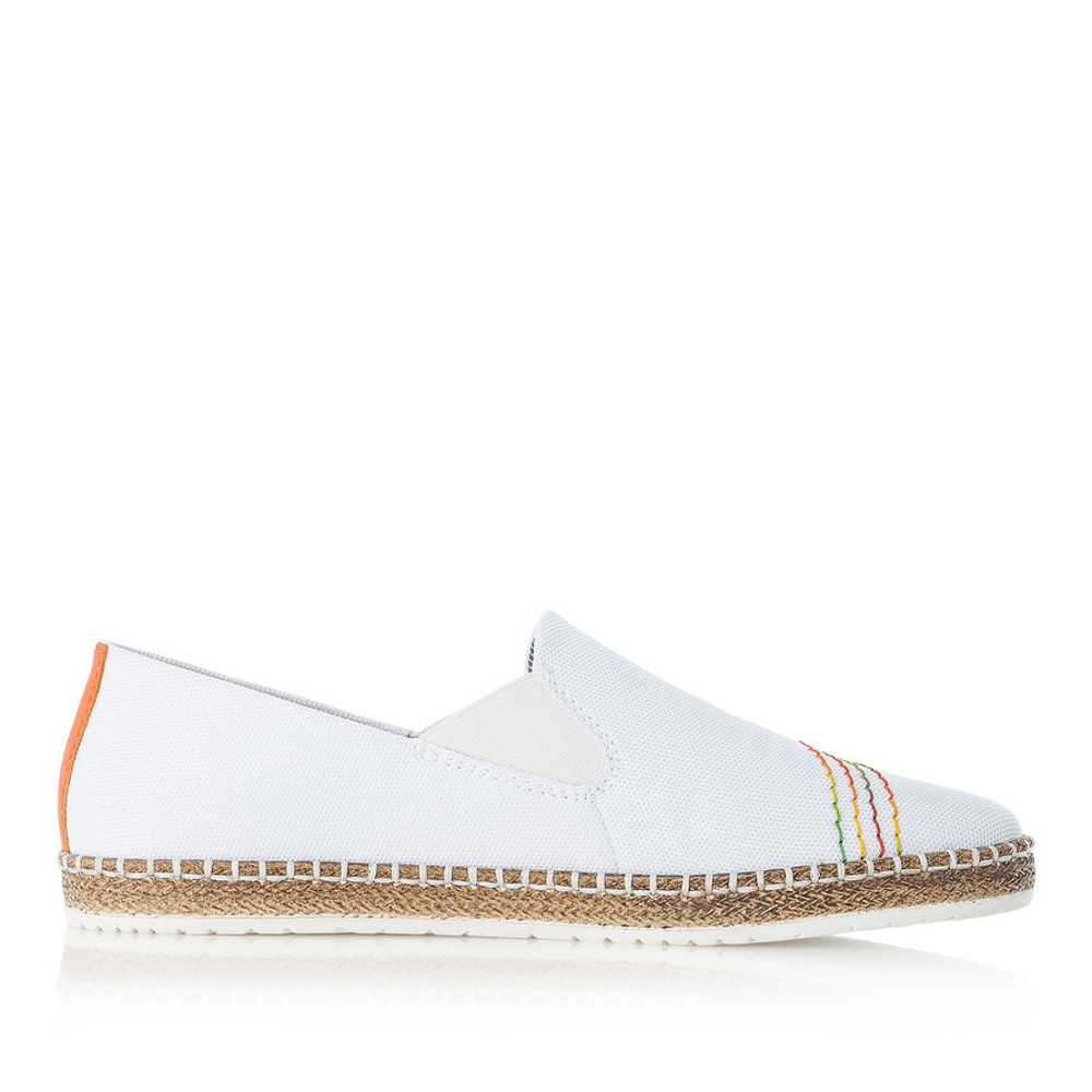 detail Dámské mokasíny RIEKER M2251-80 bílá S1