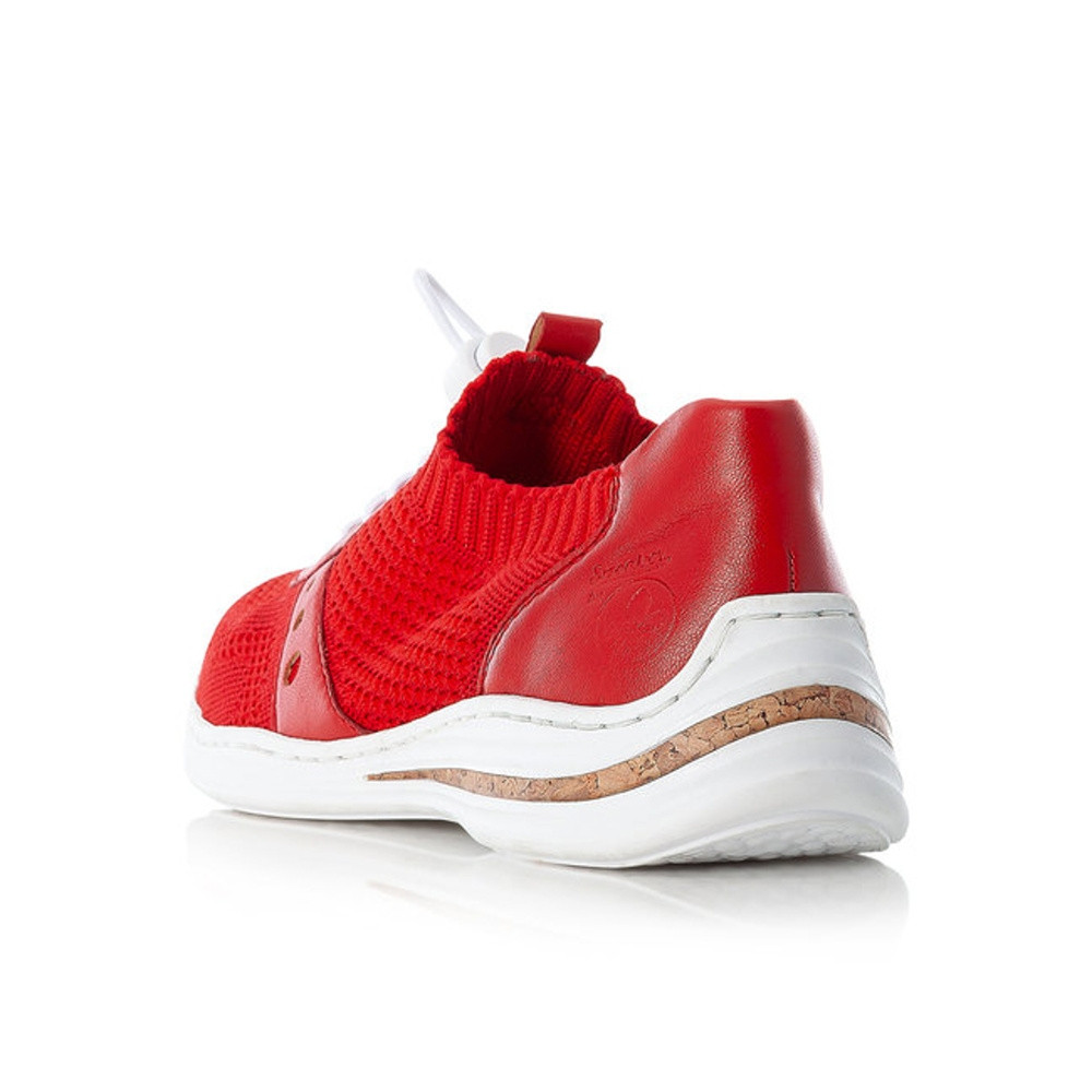 detail Dámské tenisky RIEKER RIE-10100702-S1 červená