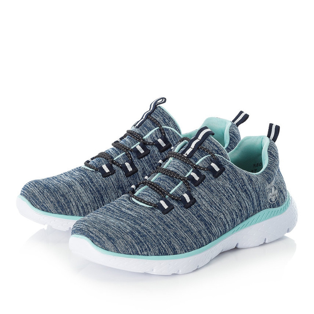 detail Dámské tenisky RIEKER M5050-15 modrá S1