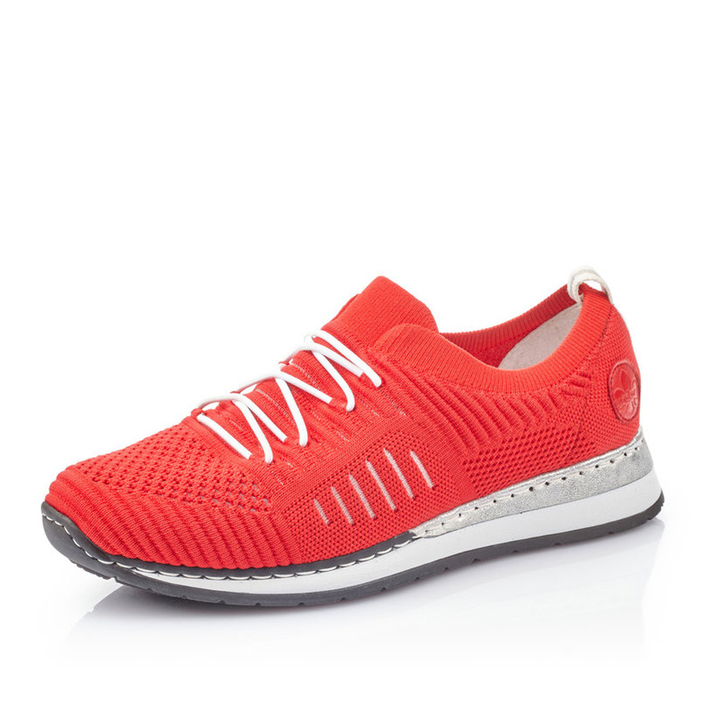 detail Dámské tenisky RIEKER N3075-33 červená S1