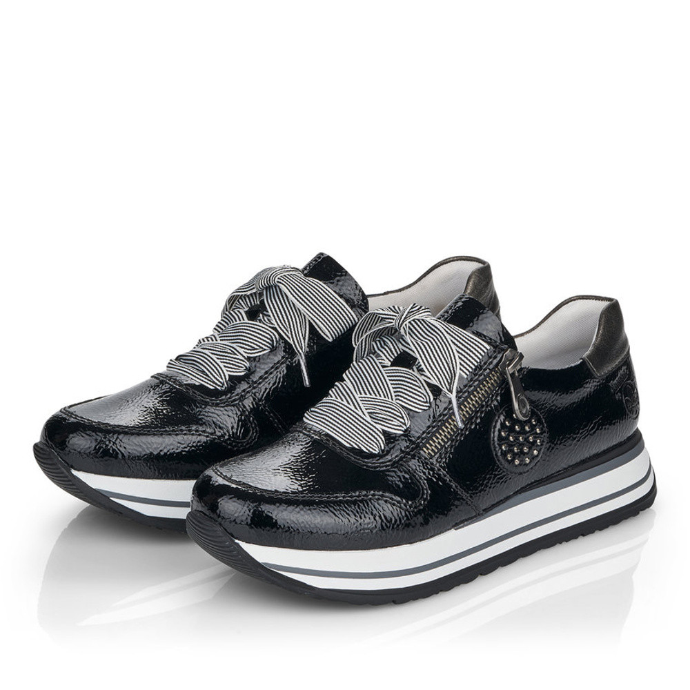 detail Dámské tenisky RIEKER RIE-10100730-S1 černá