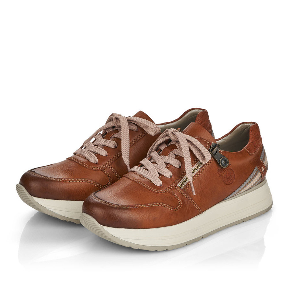 detail Dámské tenisky RIEKER RIE-10100732-S1 hnědá