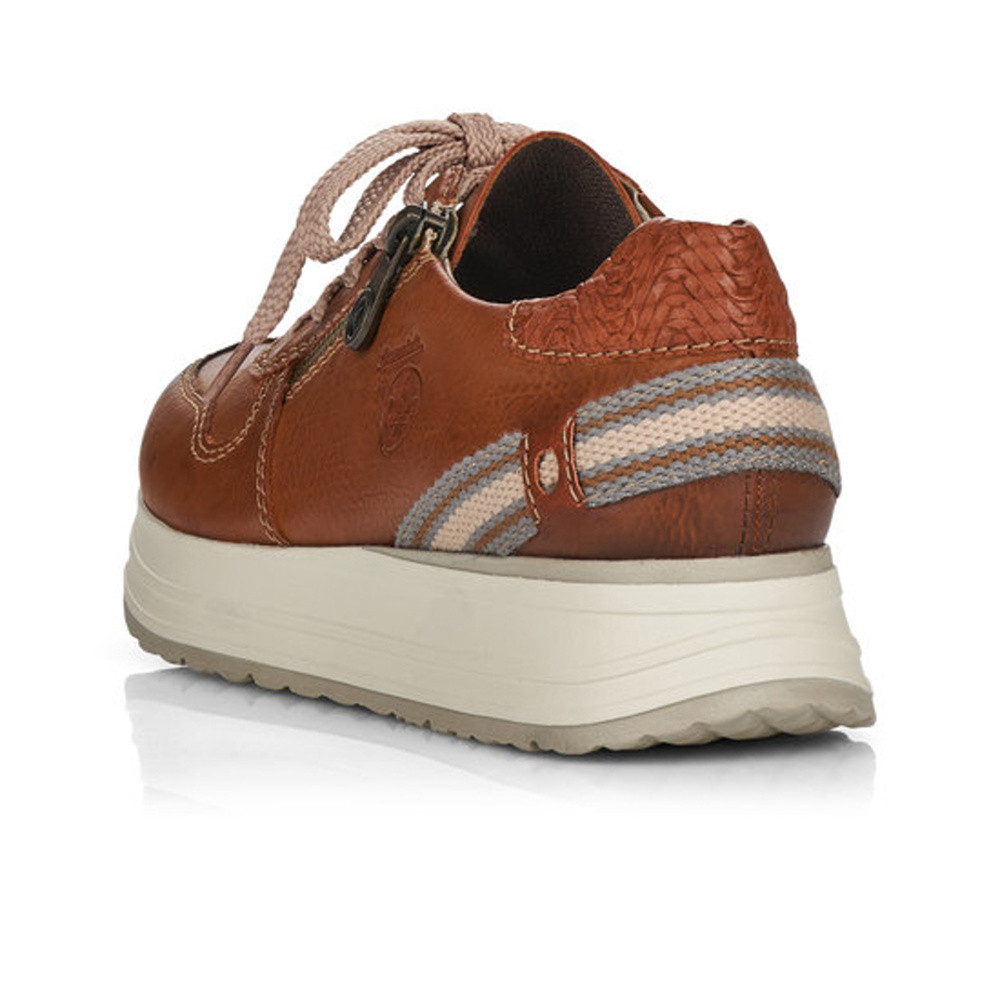detail Dámské tenisky RIEKER RIE-10100732-S1 hnědá