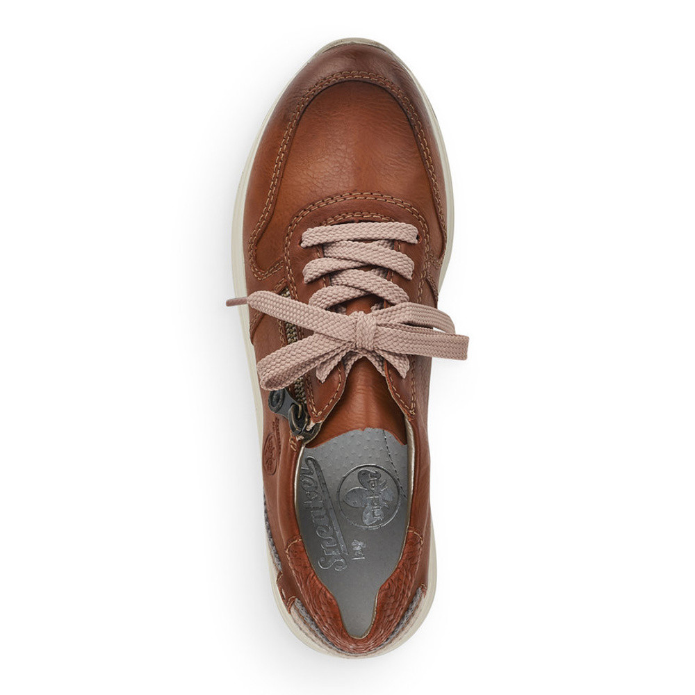 detail Dámské tenisky RIEKER RIE-10100732-S1 hnědá