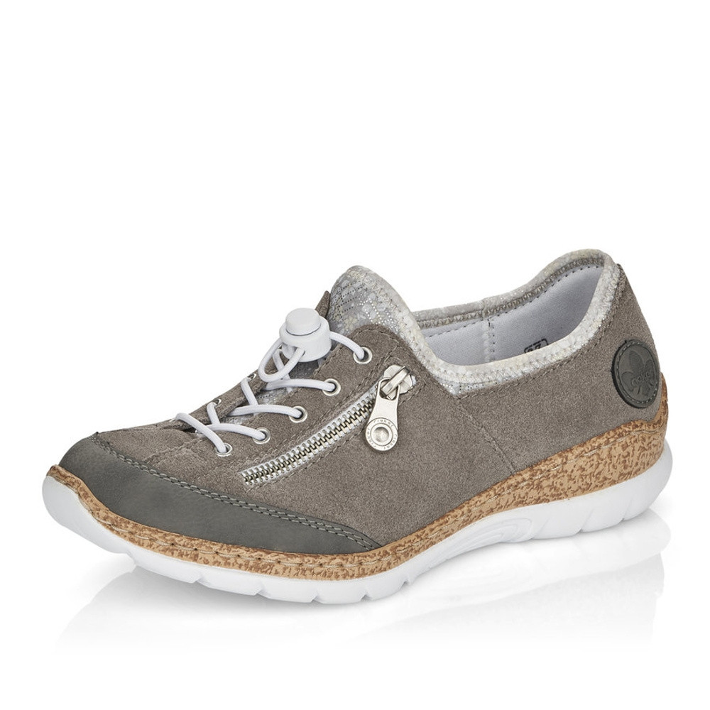 detail Dámské tenisky RIEKER N42F1-40 šedá S3