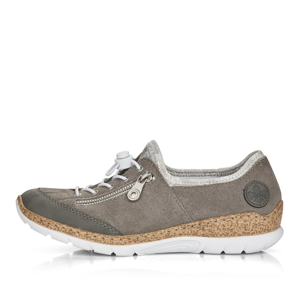 detail Dámské tenisky RIEKER N42F1-40 šedá S3