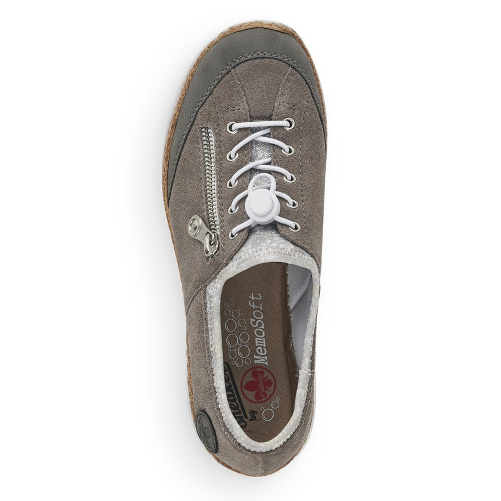 detail Dámské tenisky RIEKER N42F1-40 šedá S3