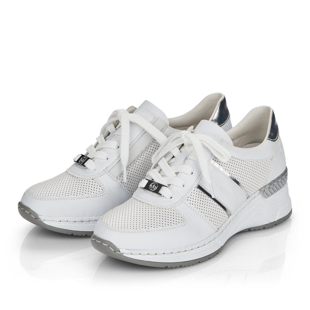 detail Dámske tenisky RIEKER N4315-80 biela S4