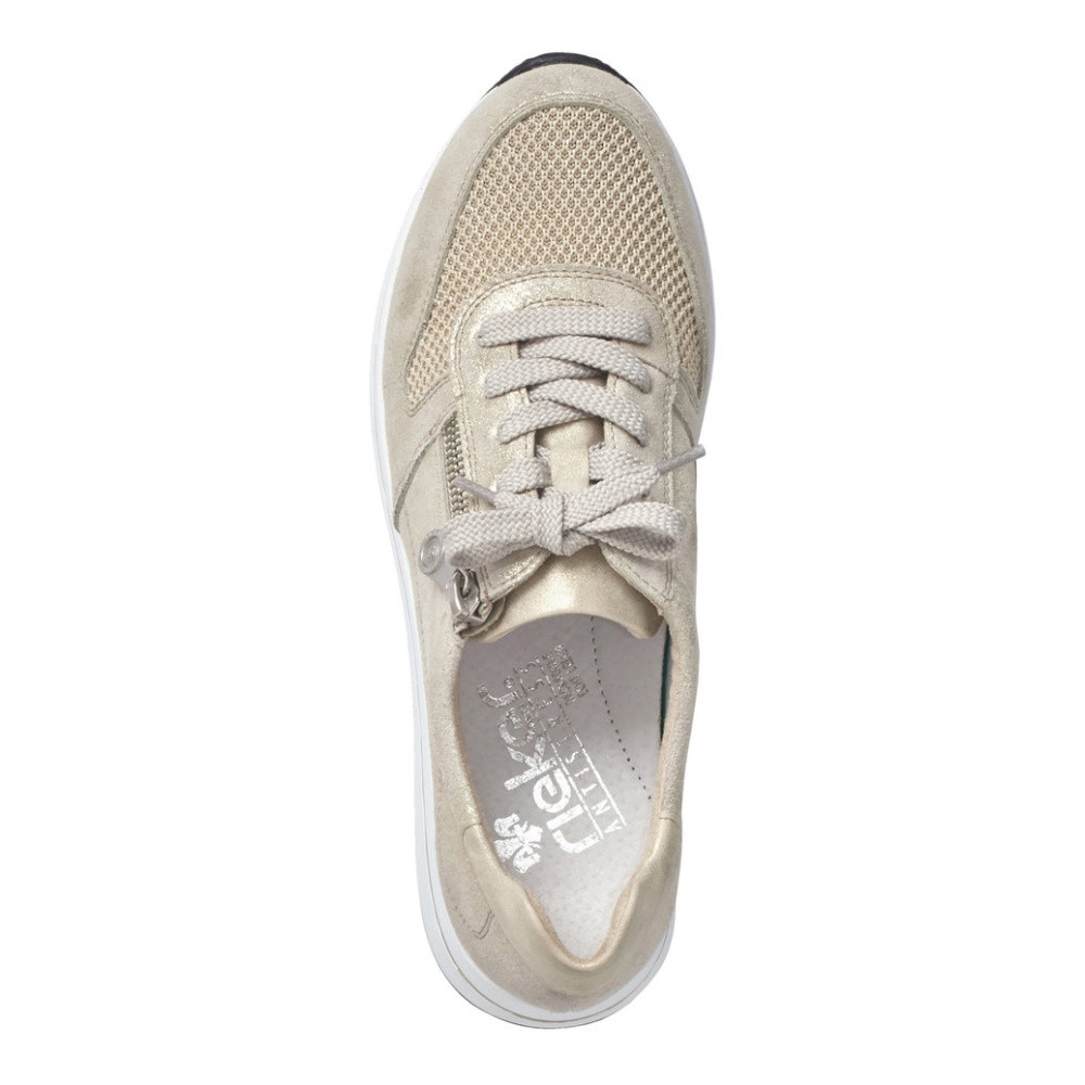 detail Dámské tenisky RIEKER RIE-10100757-S1 zlatá