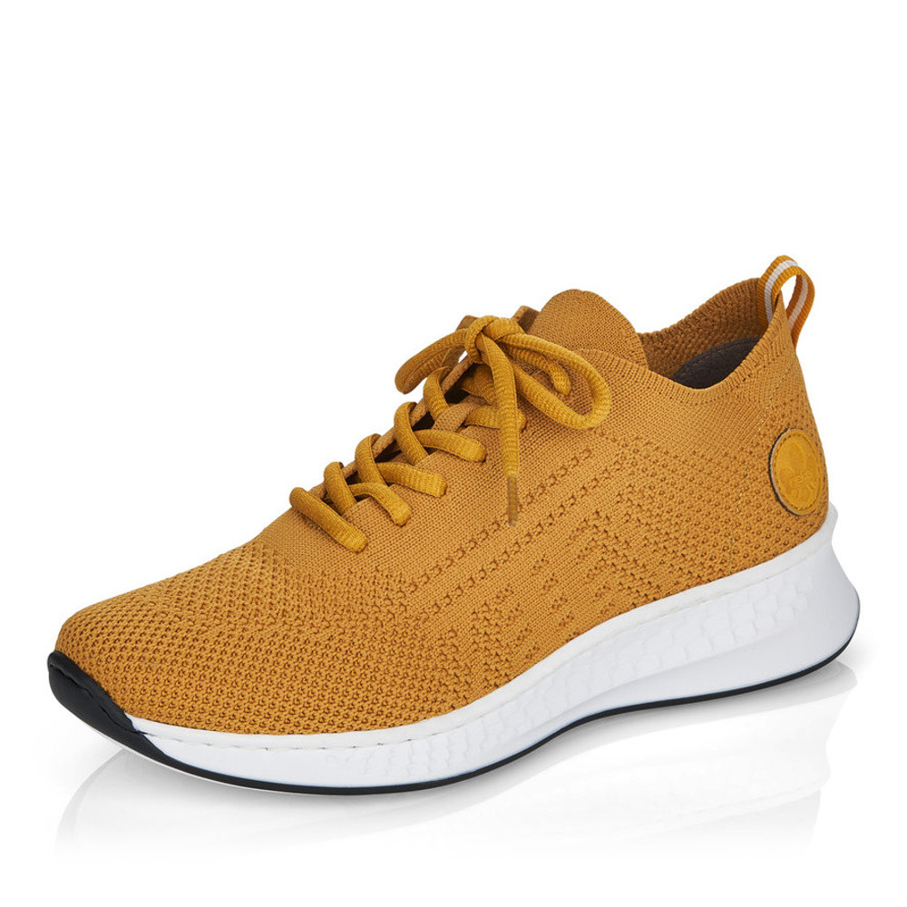 detail Dámské tenisky RIEKER N56K5-68 žlutá S2