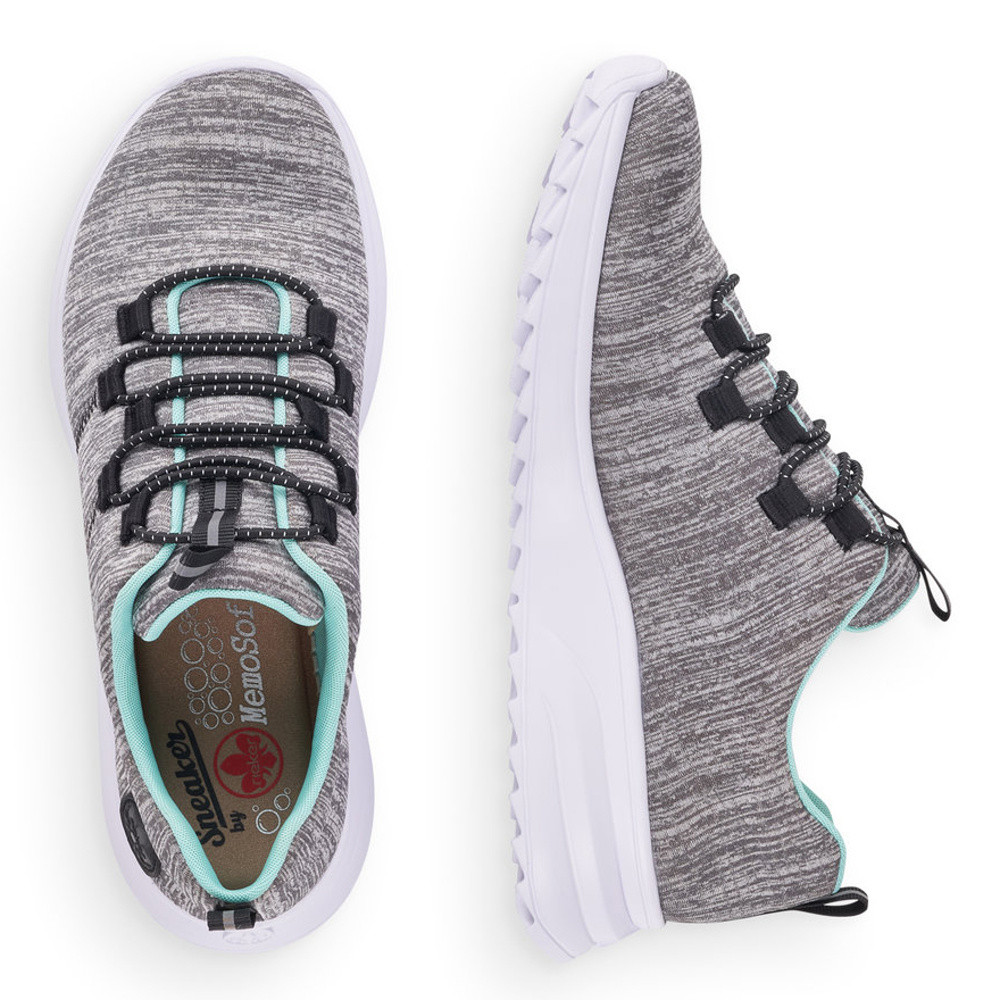 detail Dámské tenisky RIEKER RIE-10100785-S1 šedá