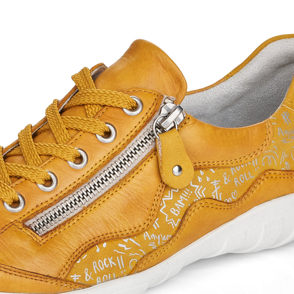 detail Dámské tenisky REMONTE RIE-10100828-S1 žlutá