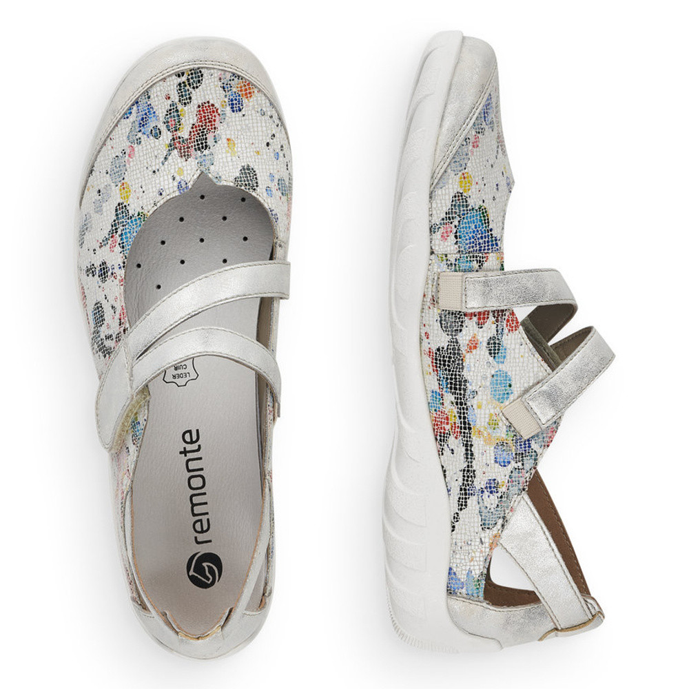 detail Dámské polobotky REMONTE RIE-10100830-S1 bílá