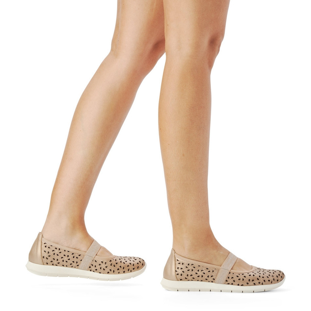 detail Dámské baleríny REMONTE RIE-10100846-S1 růžová