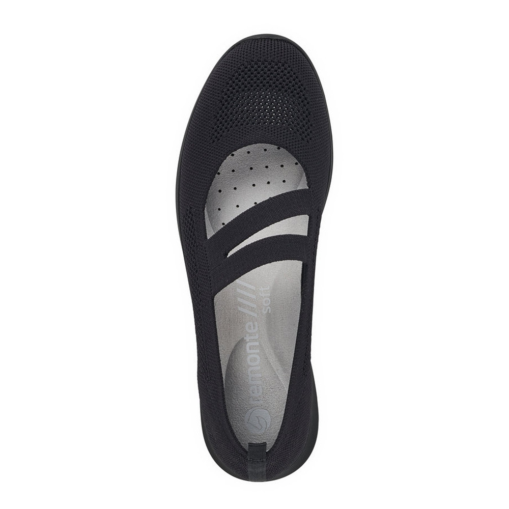 detail Dámské baleríny REMONTE R7102-01 černá S5