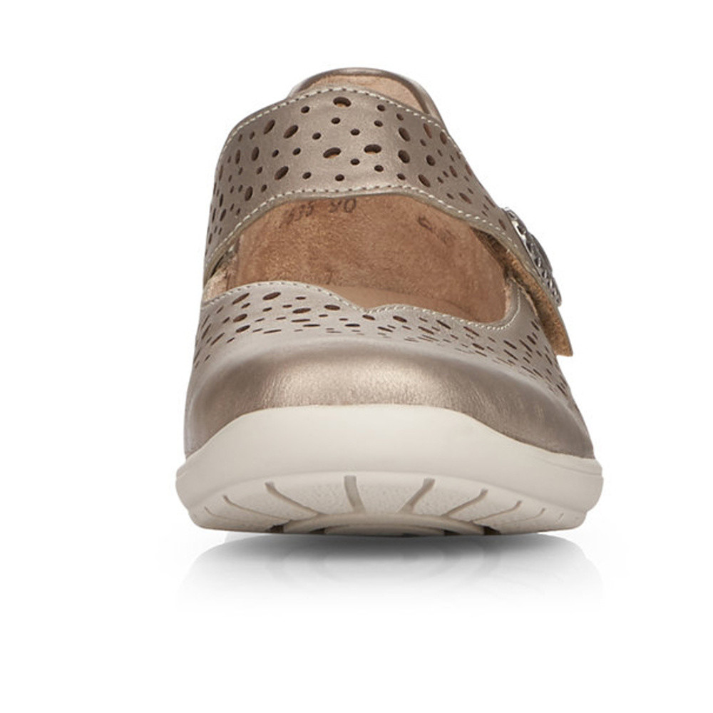 detail Dámské polobotky REMONTE RIE-10100865-S1 zlatá