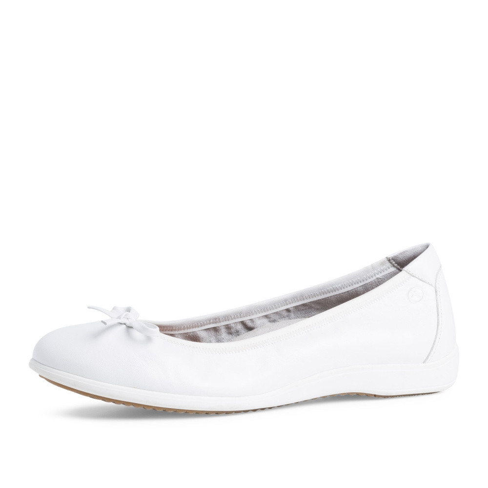 detail Dámské baleríny TAMARIS TAM-10100868-S1 bílá