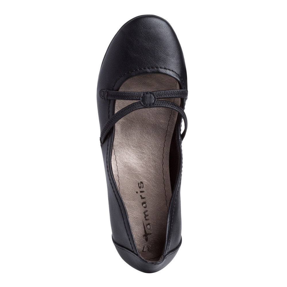 detail Dámské baleríny TAMARIS 22110-26-001 černá S1