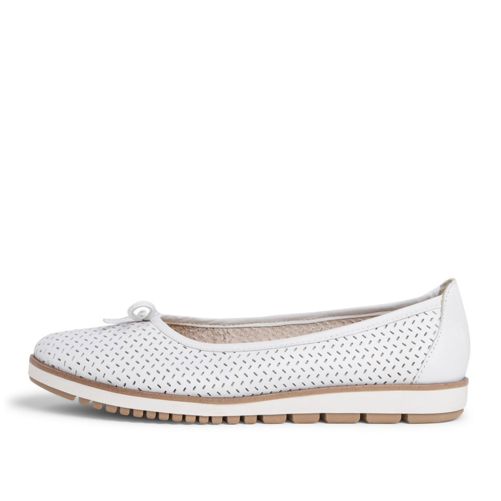 detail Dámské baleríny TAMARIS TAM-10100891-S1 bílá