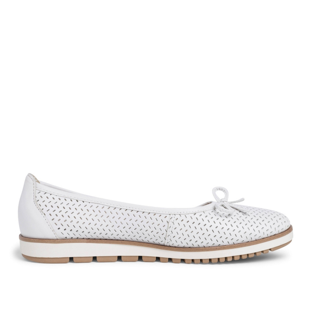 detail Dámské baleríny TAMARIS TAM-10100891-S1 bílá