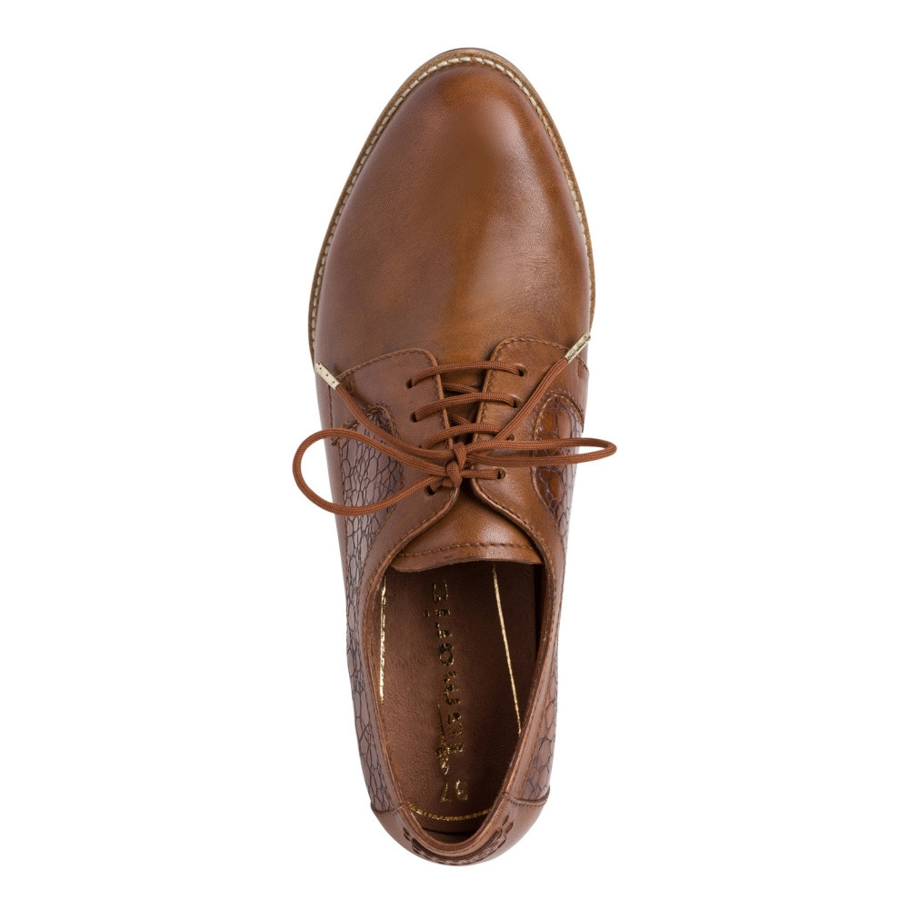 detail Dámské polobotky TAMARIS 23309-26-382 hnědá S1