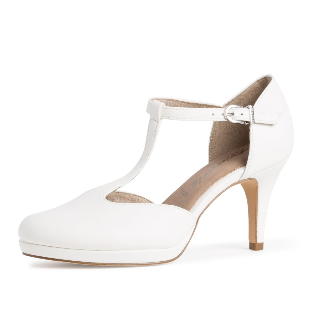 detail Dámské lodičky TAMARIS TAM-10101071-S1 bílá