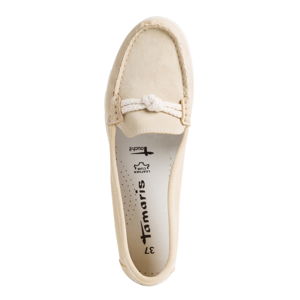 detail Dámské mokasíny TAMARIS TAM-10101076-S1 béžová