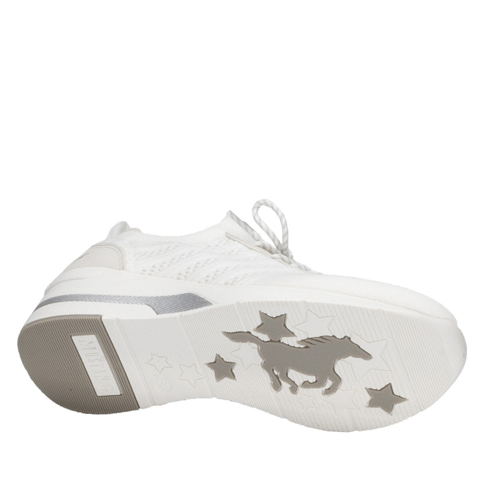 detail Dámské tenisky MUSTANG MUS-10101121-S1 bílá