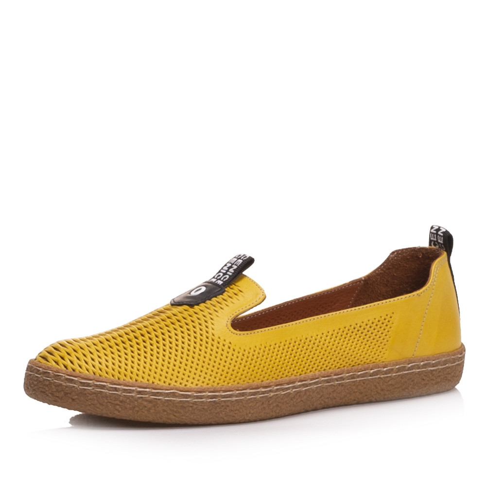 detail Dámské mokasíny IBERIUS 0618-4073 žlutá S1