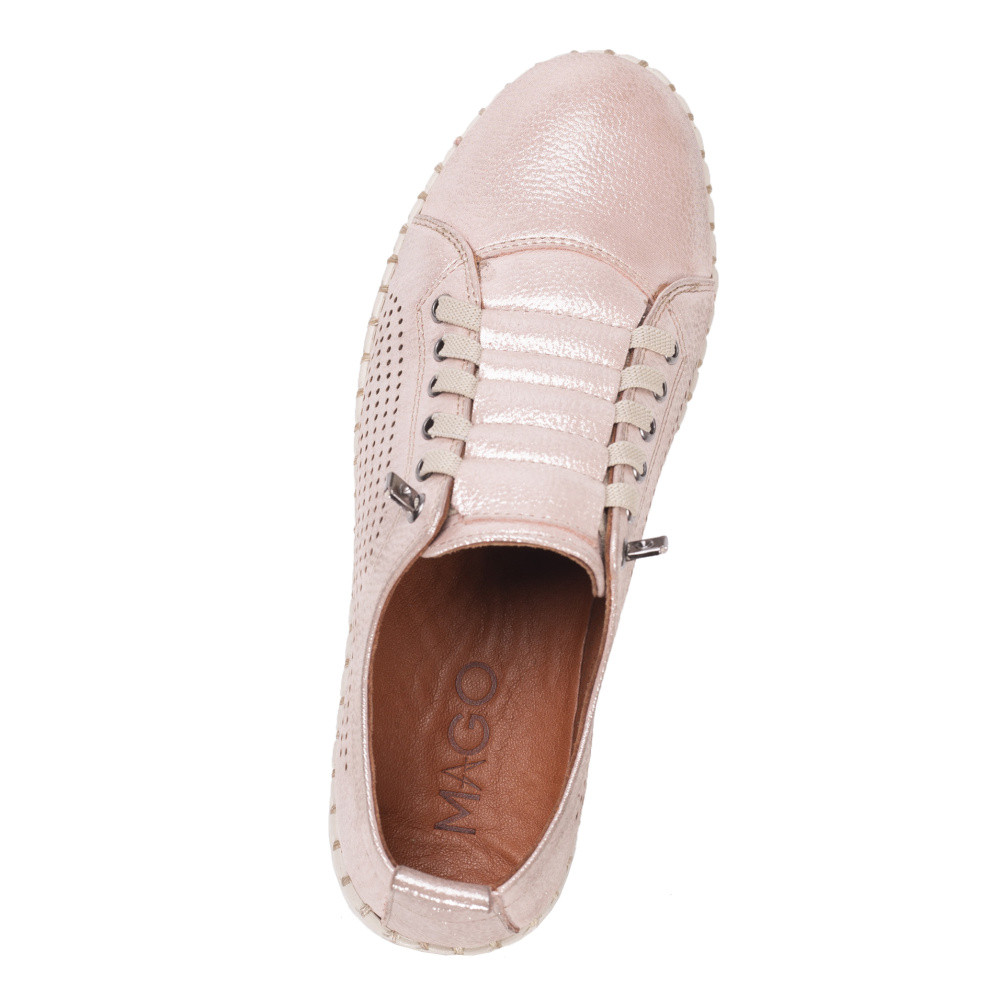 detail Dámské polobotky IBERIUS 064-6019 růžová S1