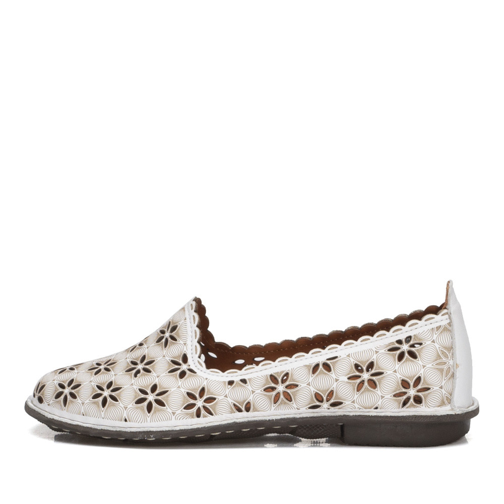 detail Dámské mokasíny IBERIUS IBE-10101255-S1 bílá