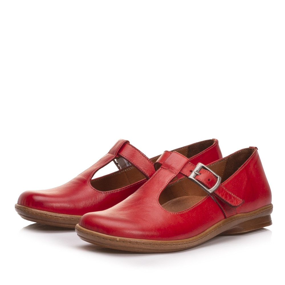 detail Dámské polobotky IBERIUS IBE-10101269-S1 červená