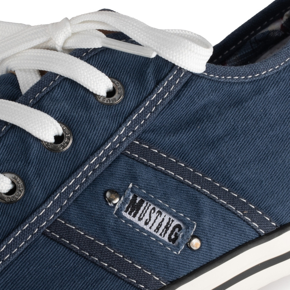 detail Dámské tenisky MUSTANG MUS-10101315-S2 modrá