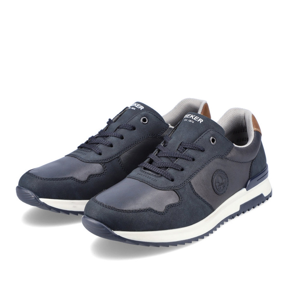 detail Pánské polobotky RIEKER 16113-14 modrá W3