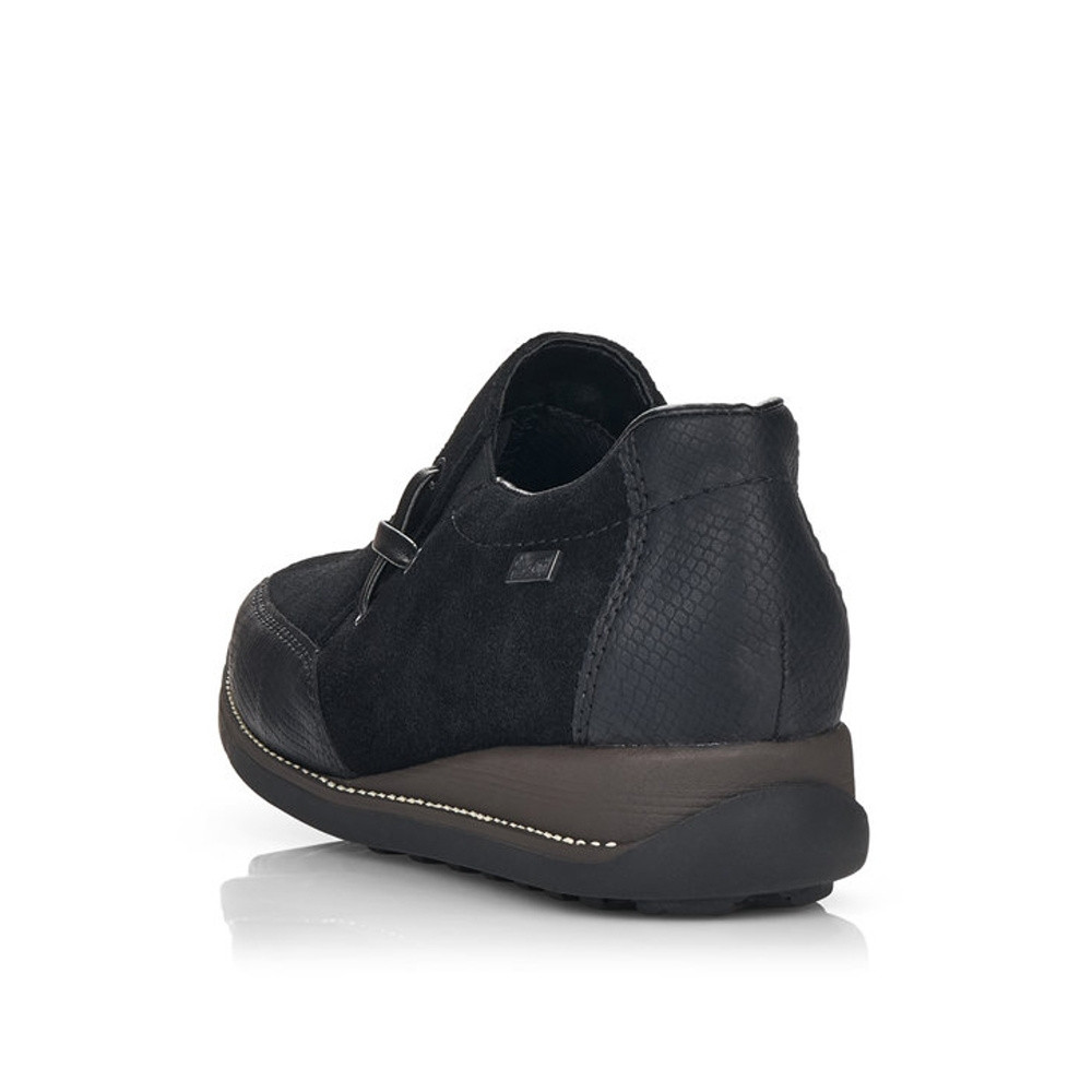 detail Dámské mokasíny RIEKER RIE-10101488-W1 černá