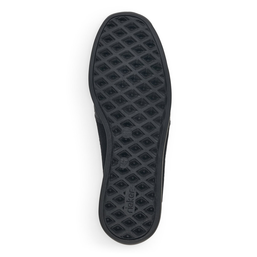 detail Dámské mokasíny RIEKER RIE-10101488-W1 černá