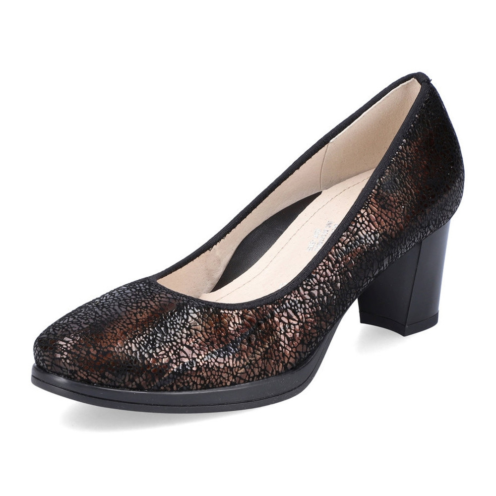 detail Dámské lodičky RIEKER RIE-10101491-W1 černá